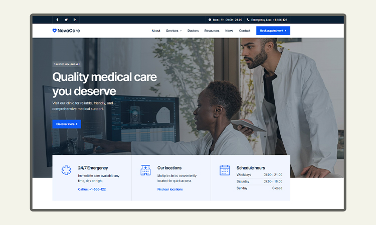 Creating a User-Centric Doctor Website