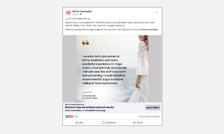 Prioritize to Add Positive Patient Reviews