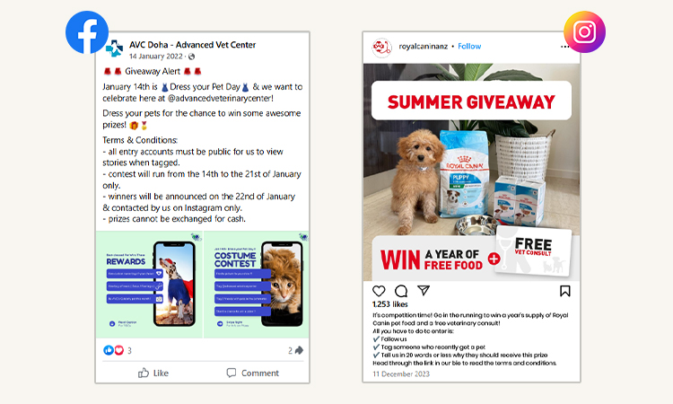 Run Contests and Offer Giveaways