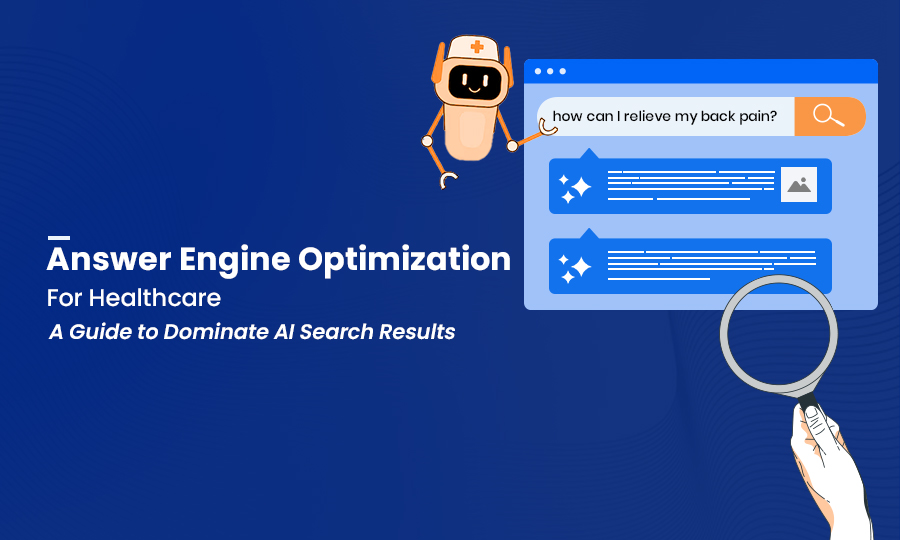 Answer engine optimization for healthcare industry