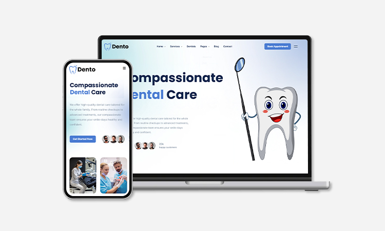 Custom Dental Website Design