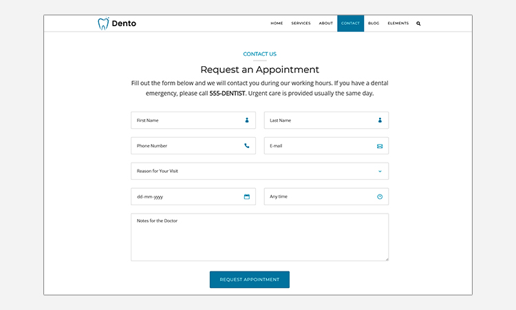 New Patient Form