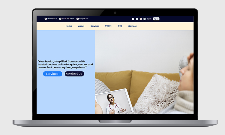 Develop an Interactive Website