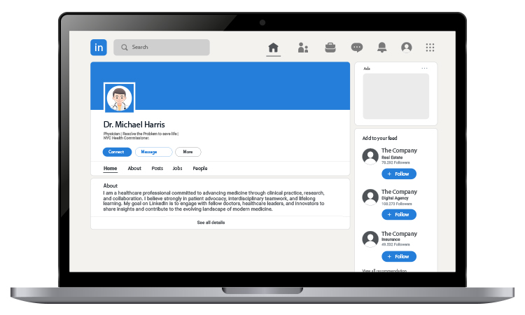 Create a LinkedIn Business Page for your Practice
