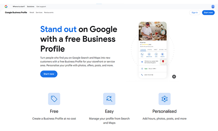 Create and Fully Complete Your Google Business Profile