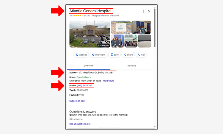  Keep Your NAP Information Consistent Everywhere
