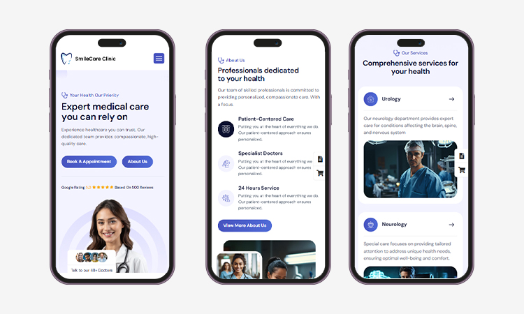 Mobile-Friendly & Accessible Website